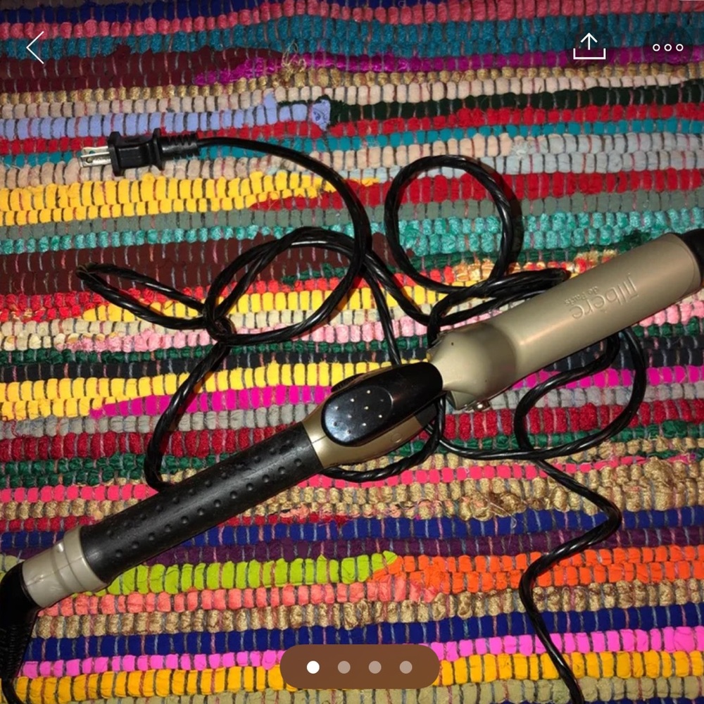 Hair curling wand
